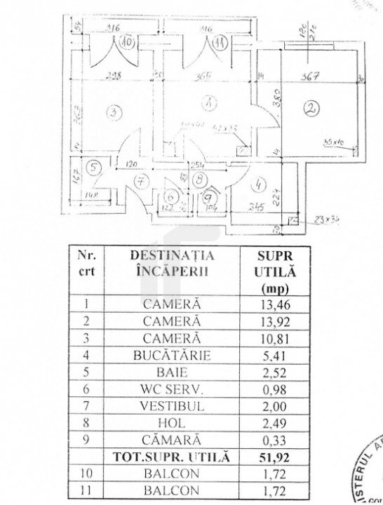 Apartament 3 Camere Ultracentral Natiunile Unite Curtea de Apel