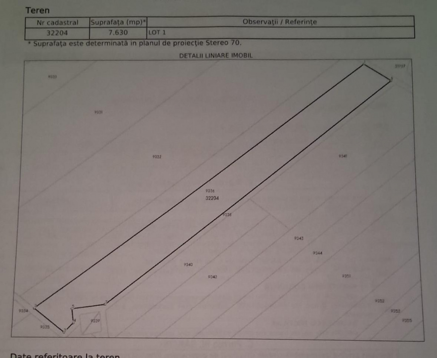 FRUMUSANI-ORASTI, LOT 7630 MP!