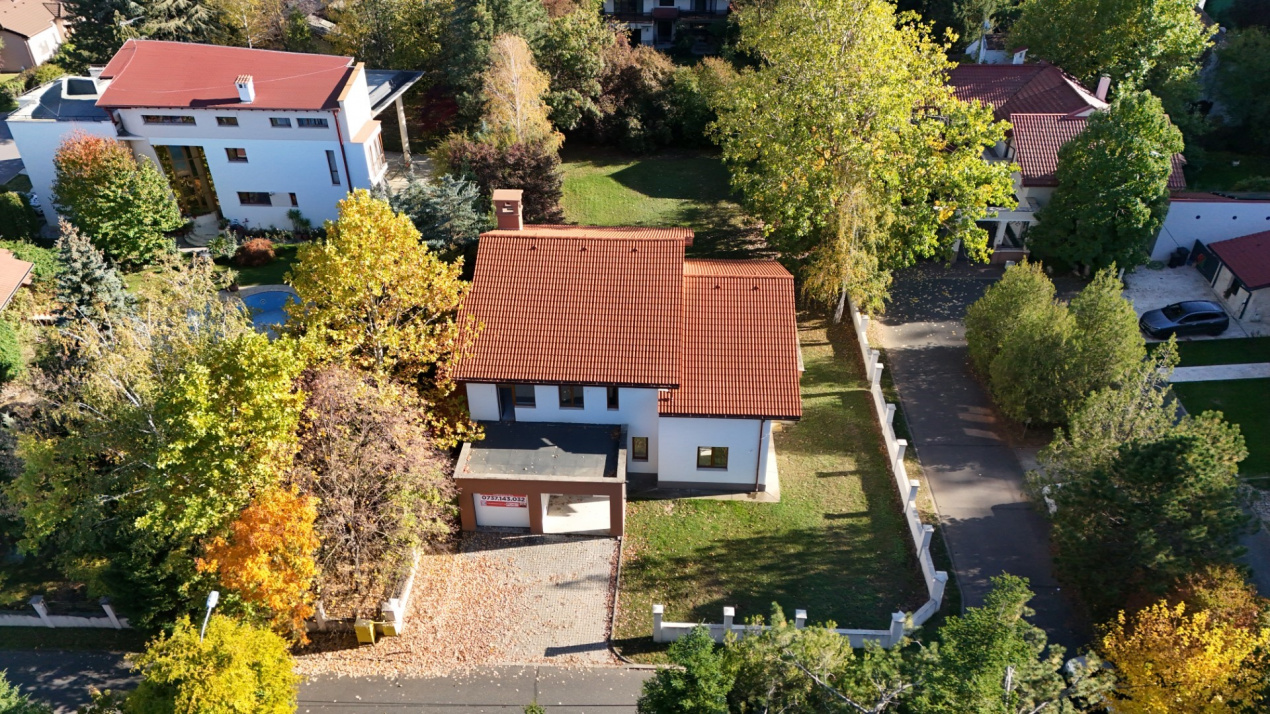 CORBEANCA-PARADISUL VERDE, VILA P+E+M 507 MP, LOT 1095 MP, LA PADURE!