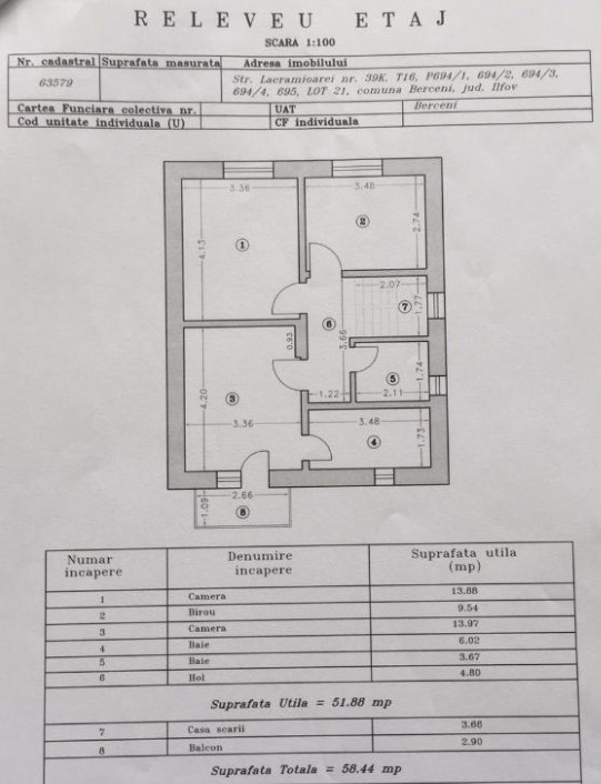 BERCENI CASA P+E+Pod 142 mp LOT 250 mp 