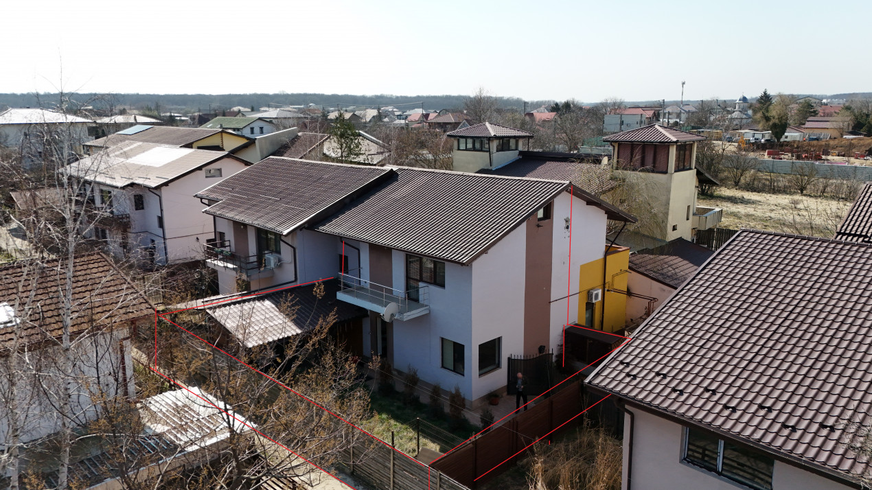 CORBEANCA, DUPLEX P+E+M, CURTE PROPRIE! 