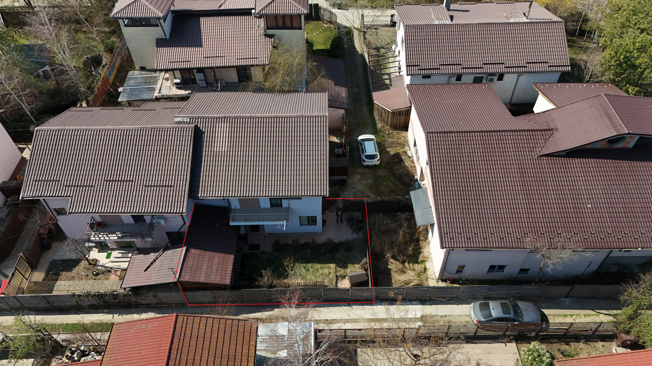 CORBEANCA, DUPLEX P+E+M, CURTE PROPRIE! 