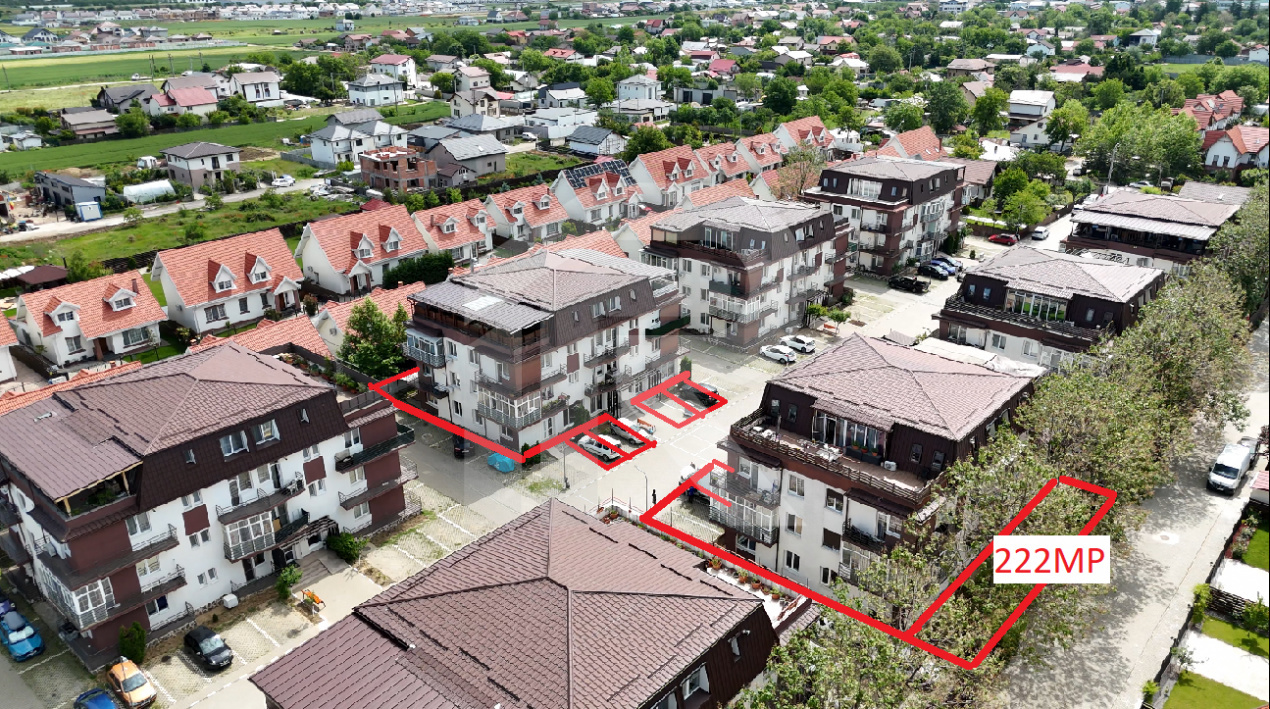 MAGURELE, NEW RESIDENCE, 110 MP+lot 222 MP+2 locuri parcare!