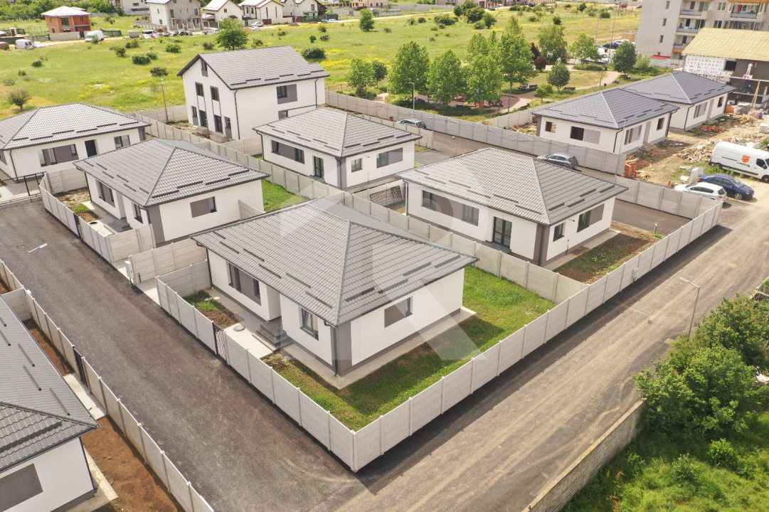 Casa individuala, 4 camere+ parcare, curte proprie 380 mp Bragadiru