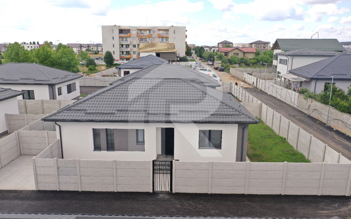 Casa individuala, 4 camere+ parcare, curte proprie 380 mp Bragadiru