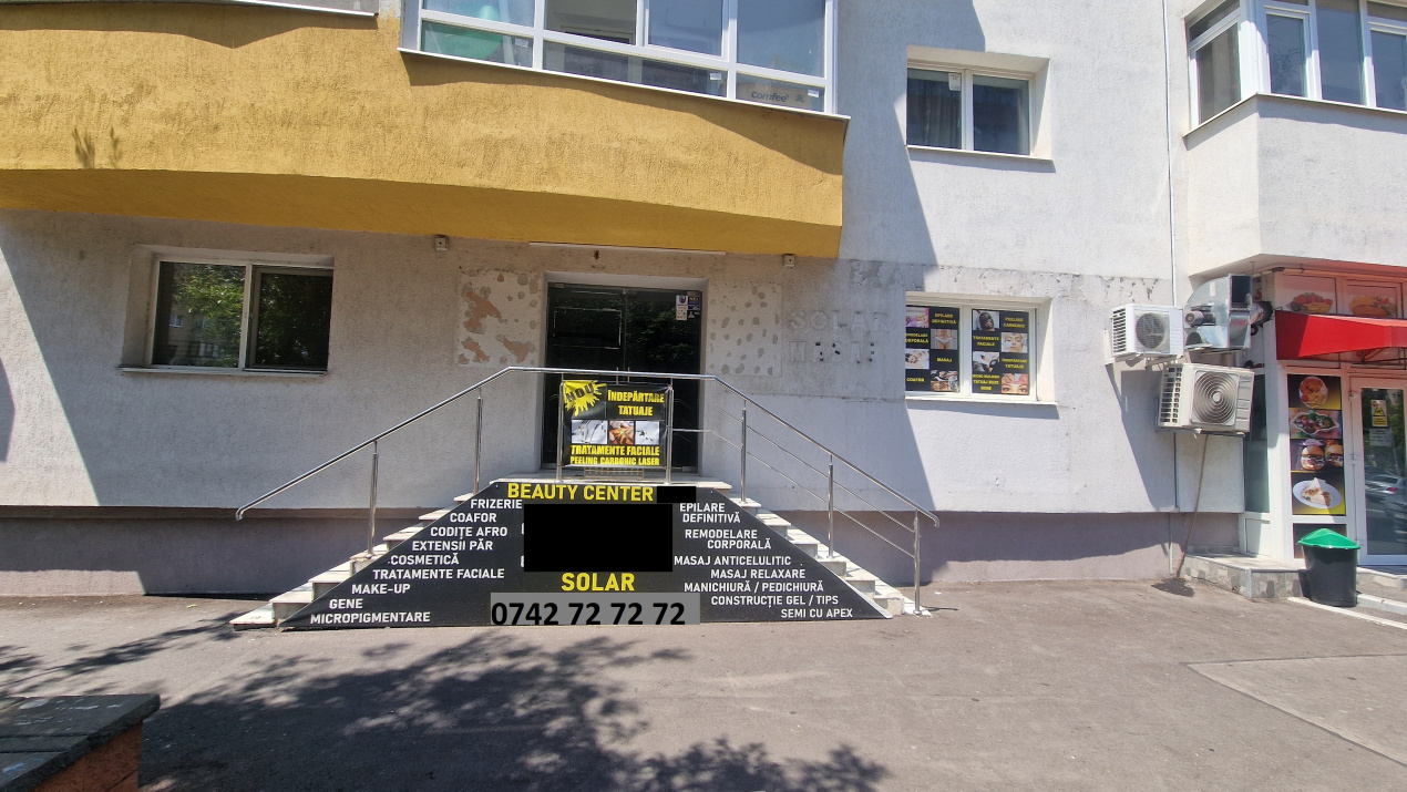 Spațiu comercial , Șoseaua Sălaj, locație premium, fost salon infrumusetare !