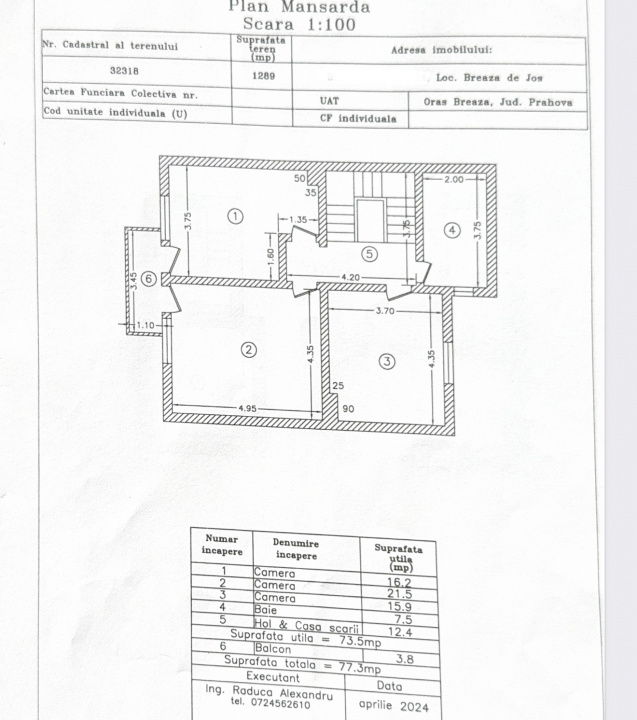  Vila cu 6 dormitoare in Breaza, lot teren 1289 mp