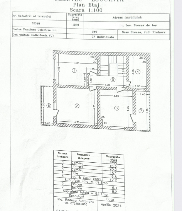  Vila cu 6 dormitoare in Breaza, lot teren 1289 mp