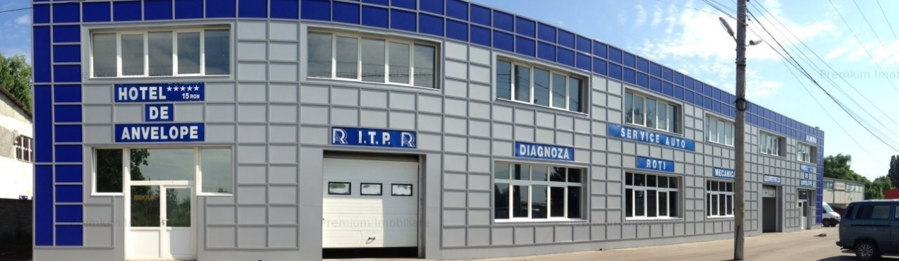 Inchiriere Hală industrială Service Auto Complet Utilat 550 mp + parcare 1000mp