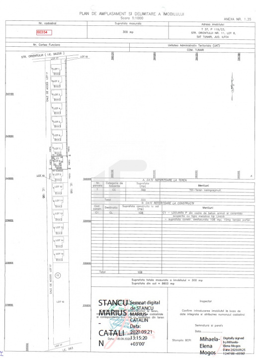 Casa individuala | 4 camere | Lot 300mp | Orientului 11 | TVA inclus | Tunari