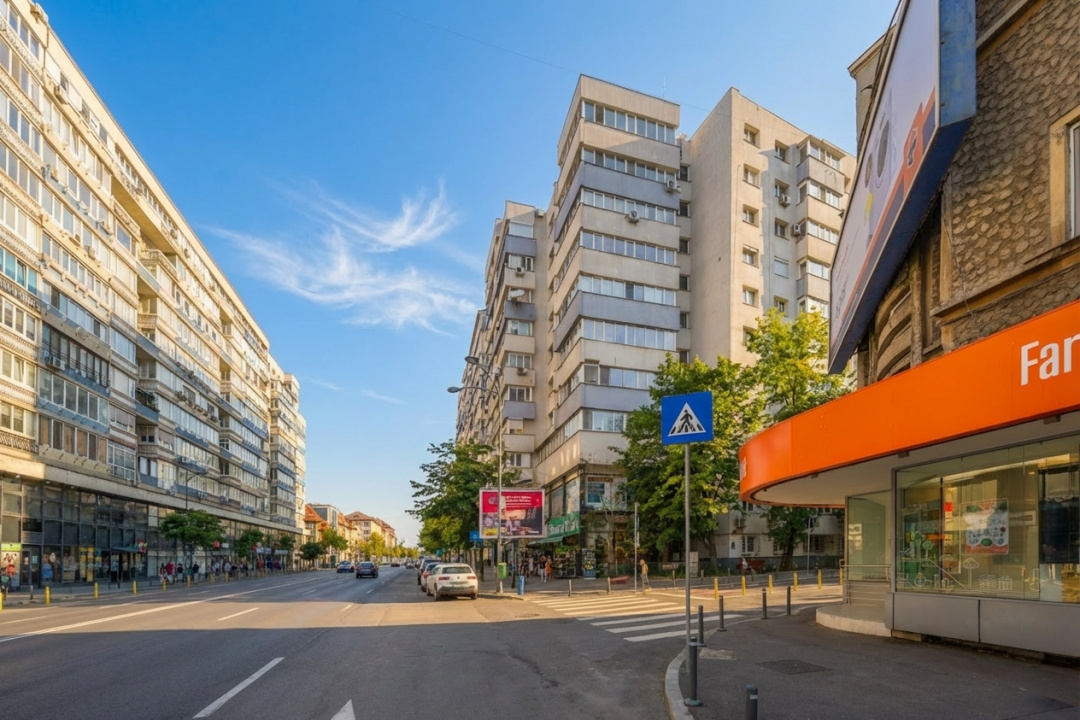 CALEA DOROBANTI, 2 CAMERE 60 MP, ETAJ 9, VEDERE LIBERA!