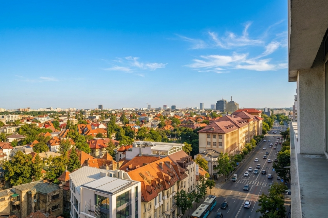 CALEA DOROBANTI, 2 CAMERE 60 MP, ETAJ 9, VEDERE LIBERA!