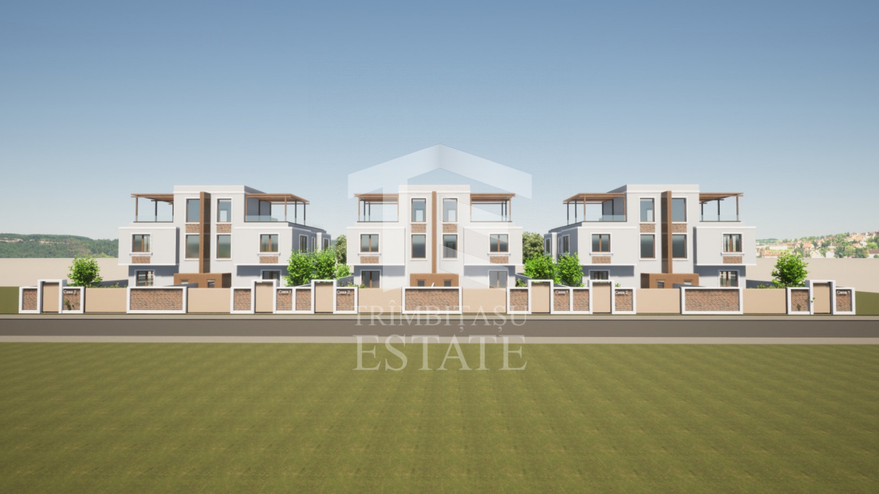 OVIDIU-POIANA- Vila tip duplex cu terasa circulabila.