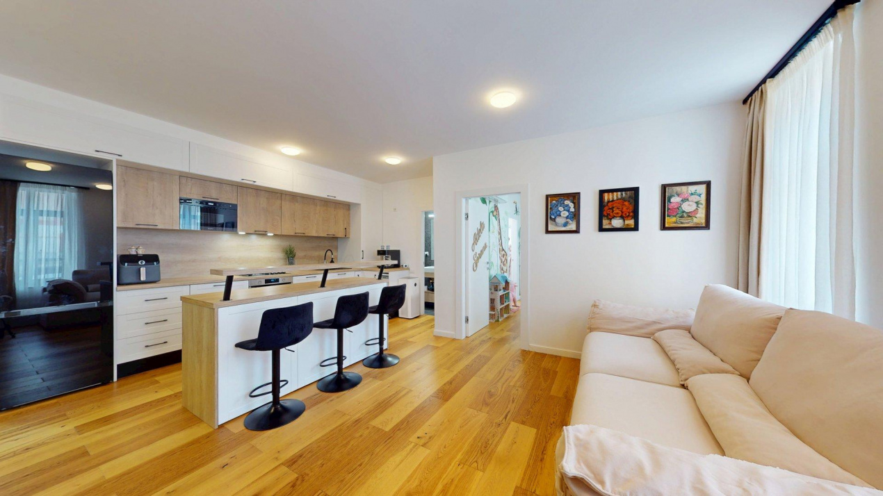 Apartament elegant 2 cam cu istorie, rafinament și facilități premium